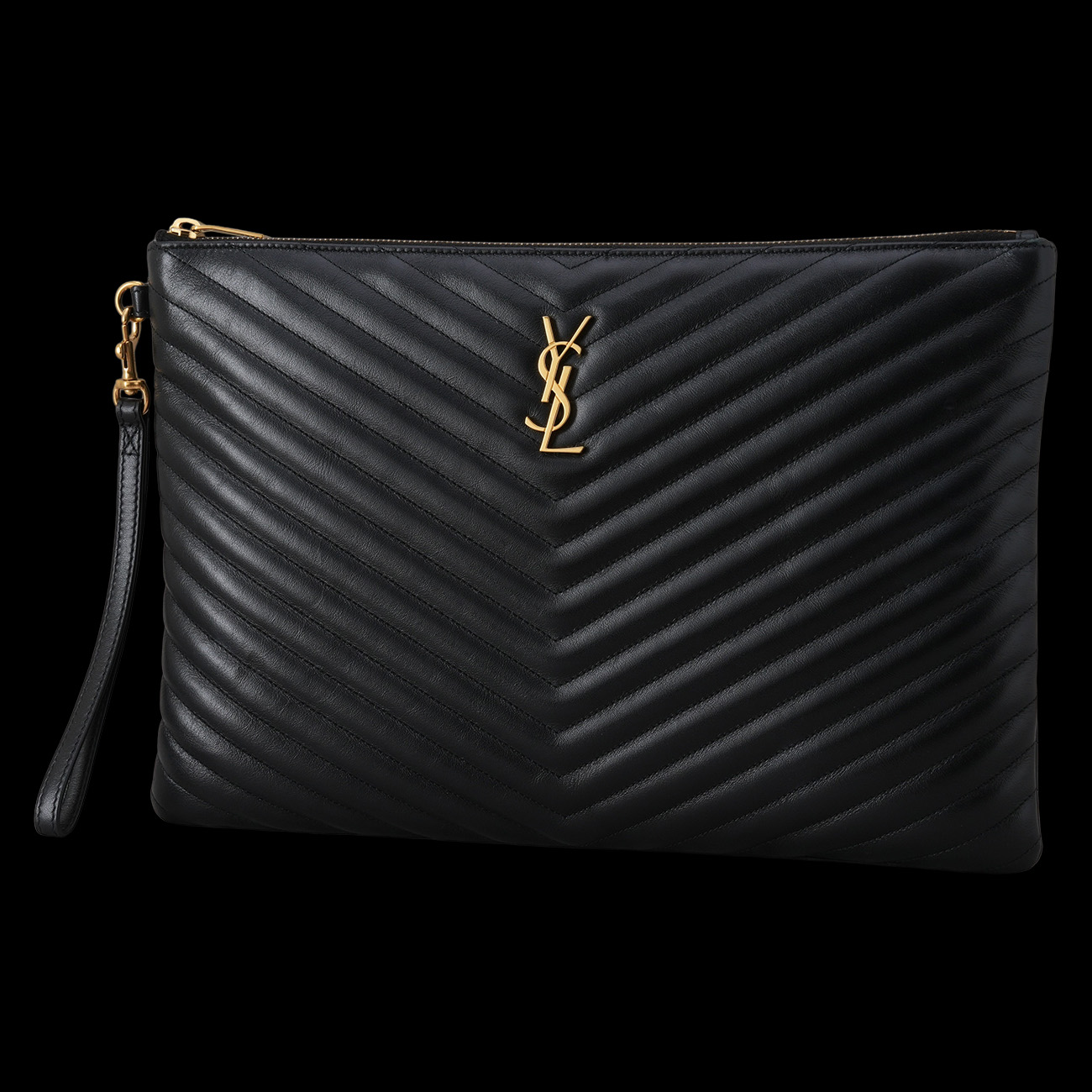 YVES SAINT LAURENT(USED)생로랑 440222 모노그램 클러치 라지